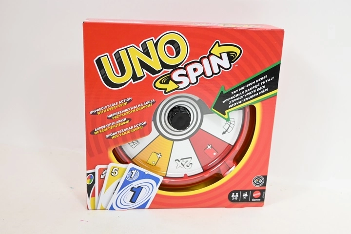 Mattel UNO Spin семейна картова игра