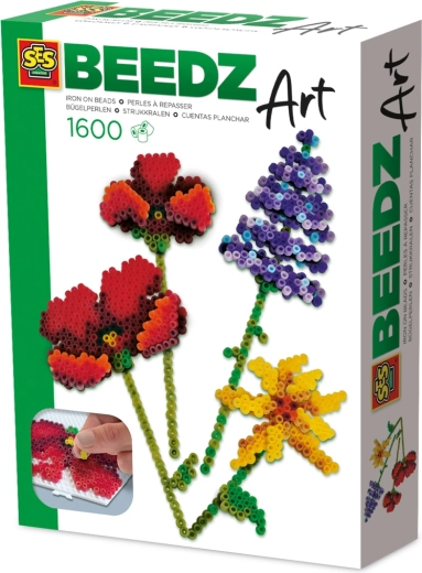 Термомъниста SES Beedz Art – ливадни цветя, 1600 бр.