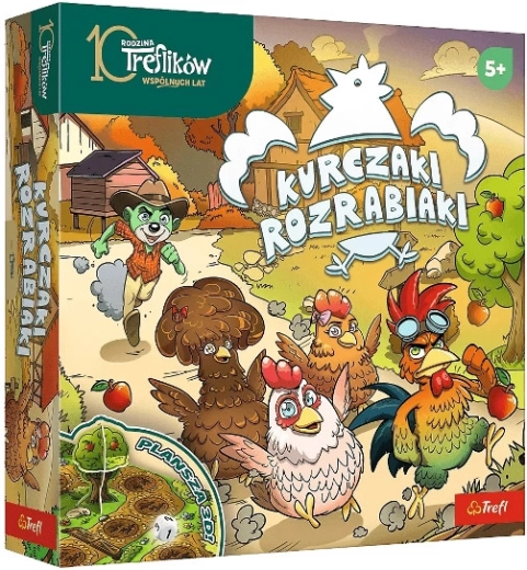 Mischievous Chickens – a family game about collecting apples
