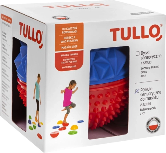 Set of Sensory Half Balls with Spikes, 2 pcs