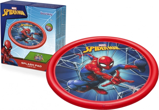 Детска подложка за игра с фонтан Spider-Man Bestway 165 см