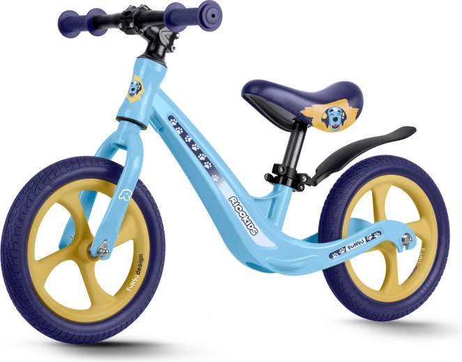 Детско баланс колело Ricokids Funnu с магнезиева рамкова конструкция, 12" EVA колела
