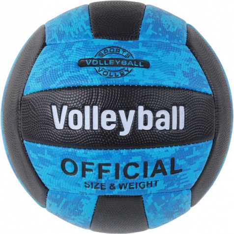 Blue‑black volleyball size 5