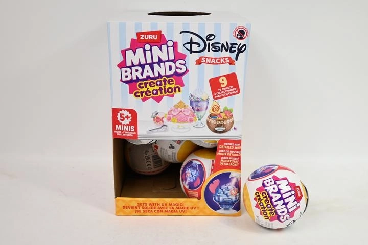 Изненадваща топка ZURU Mini Brands Create Disney Snacks