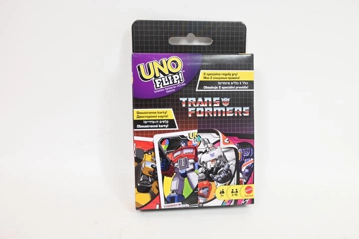 Mattel Uno Flip! Transformers картова игра