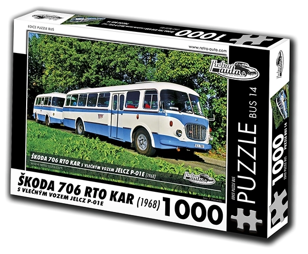 Retro Cars Puzzle Škoda 706 RTO KAR – 1000 pieces