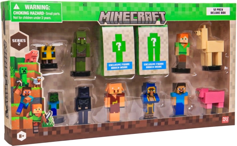 Minecraft печати deluxe кутия серия 2