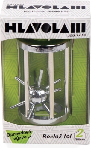 Metal puzzle HEDGEHOG IN A CAGE
