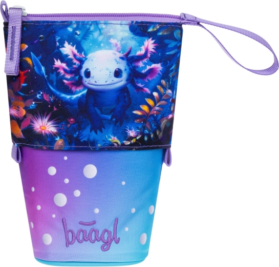 BAAGL School Pencil Case Pastelkovník Axolotl GRS