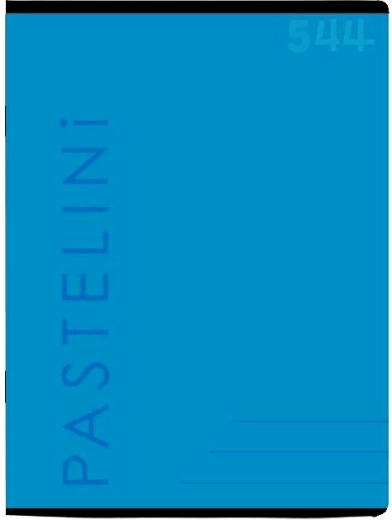 PASTELINI A5 ruled notebook, blue