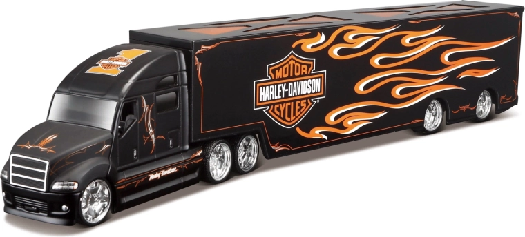 Maisto Harley-Davidson влекач с пламъци 1:64