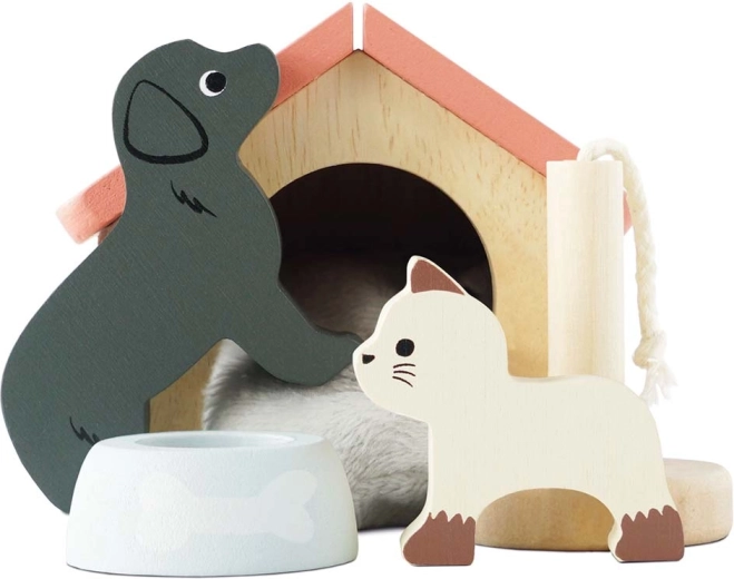 Le Toy Van комплект домашни любимци за къща за кукли