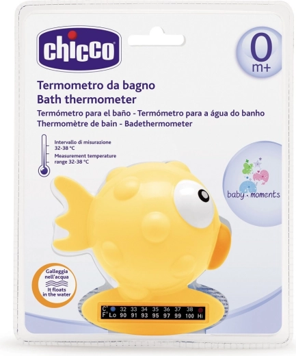 Chicco water thermometer fish – orange