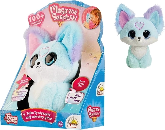 Interactive plush cat COBI Magic Whispers Bijou