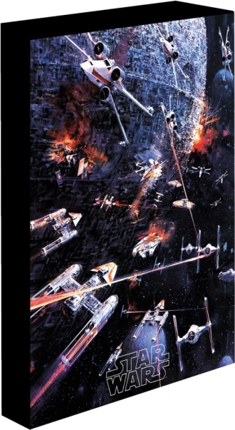 Светещ LED образ 30x40 см Star Wars