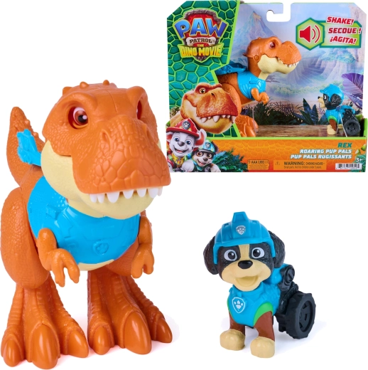 Spin Master Paw Patrol dino film – Rex с интерактивен T‑Rex Timmy