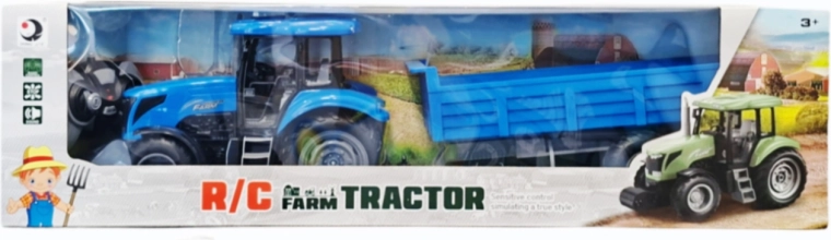 Remote-Control Tractor with Trailer