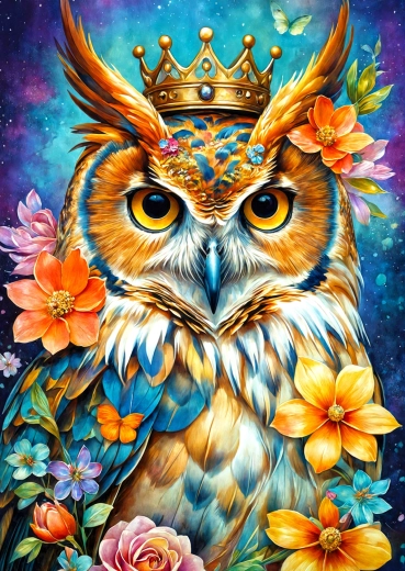 ENJOY Puzzle Royal Owl 1000 Pieces