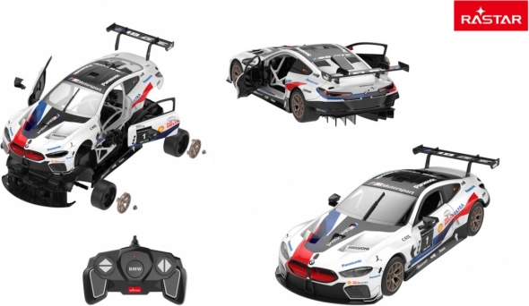 Rastar RC конструктор BMW M8 GTE 1:18