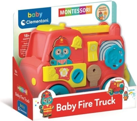 Baby Clementoni Montessori Fire Truck for Toddlers
