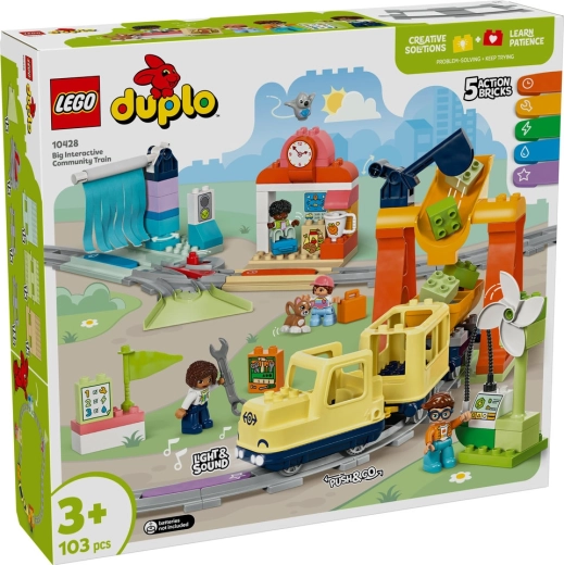 LEGO® DUPLO® 10428 Голям интерактивен общностен влак