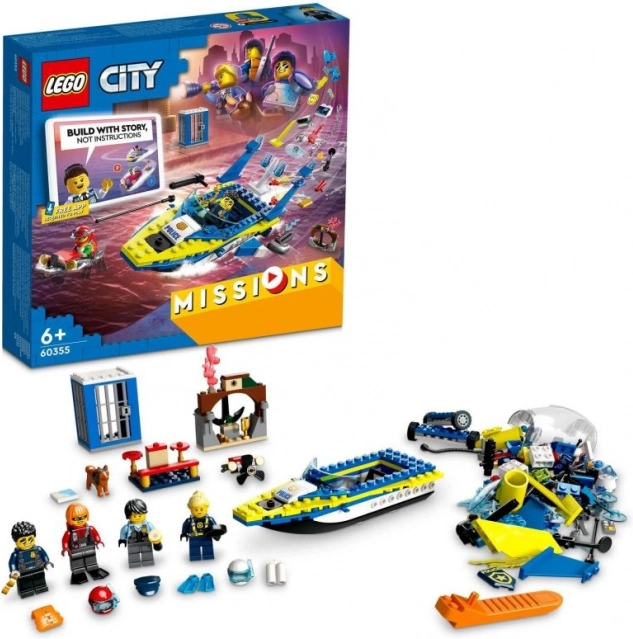 LEGO® City 60355 Детективска мисия на бреговата охрана