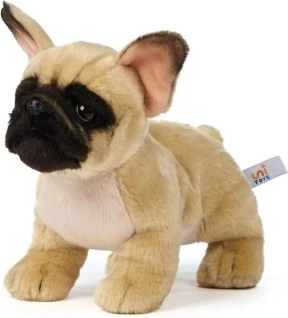 Eco-friendly plush French bulldog 24 cm