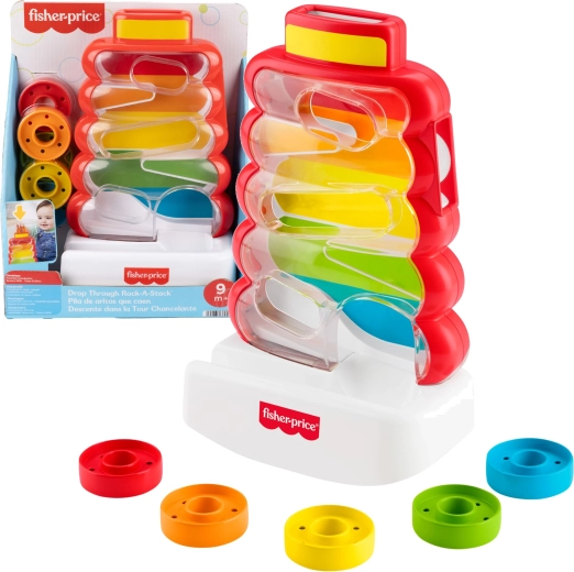 Fisher-Price token drop pyramid