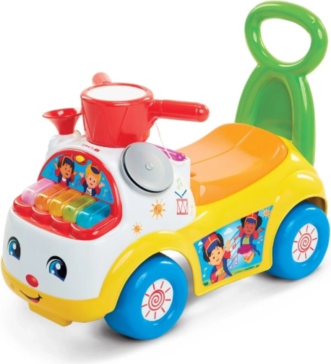 Fisher-Price музикално балансиращо колело – жълт музикантски парад