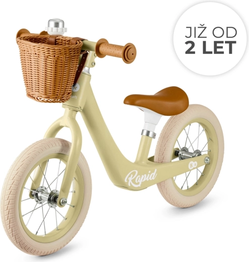 Kinderkraft Rapid 2 balance bike savannah green