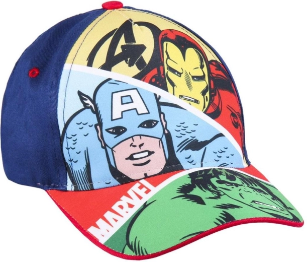 Шапка с козирка Avengers