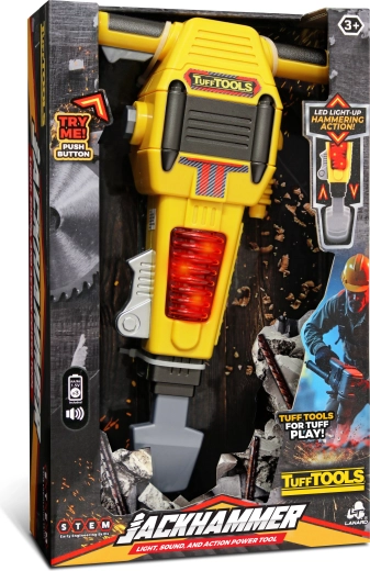 Children's jackhammer with light and sound effects, 35 cm
