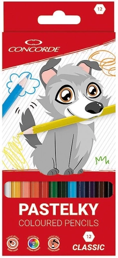 CONCORDE Classic Colored Pencils, 12 Colors