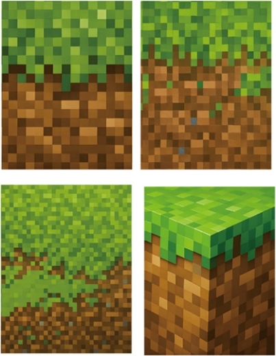 Подаръчна торбичка Minecraft размер L