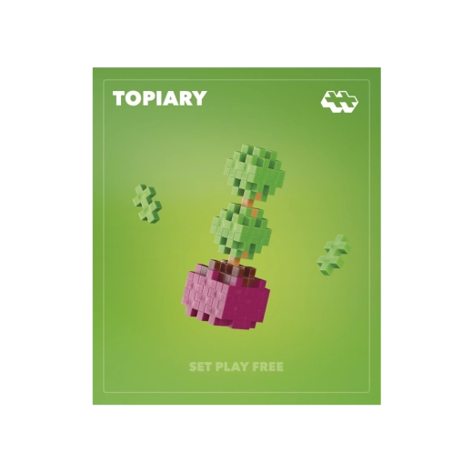 Plus-Plus Flower Topiary