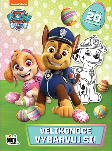 Color It In! PAW Patrol – Easter Coloring Book with Stickers