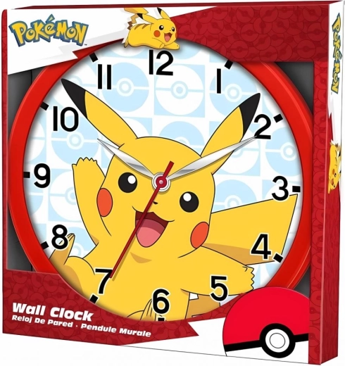 Стенен часовник Pokémon от Euroswan – 1 брой