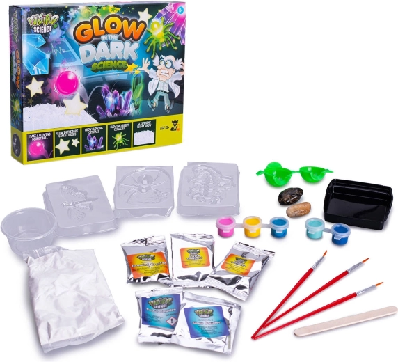 Weird Science Glow in the Dark Experiment Set