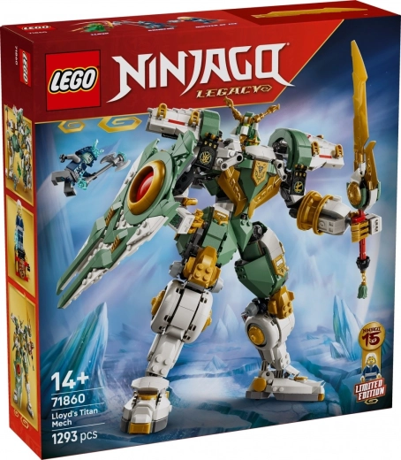 LEGO NINJAGO Титаниевият робот на Лойд – 15-годишнина