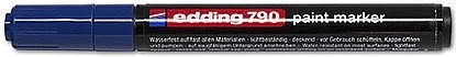 Лаков маркер edding 790 – син, 2–3 mm