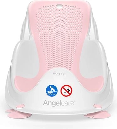 Angelcare лежанка за вана FIT светлорозова