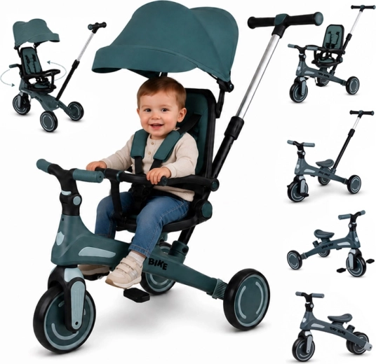 Детска триколка Tiny Bike 5в1, растяща заедно с детето – Стандарт