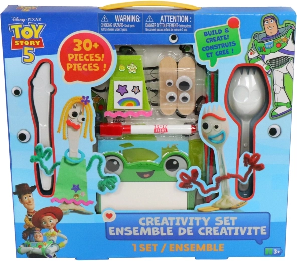 Disney Pixar Toy Story 5 творчески комплект за изработка на фигурки Forky и Karen Beverly
