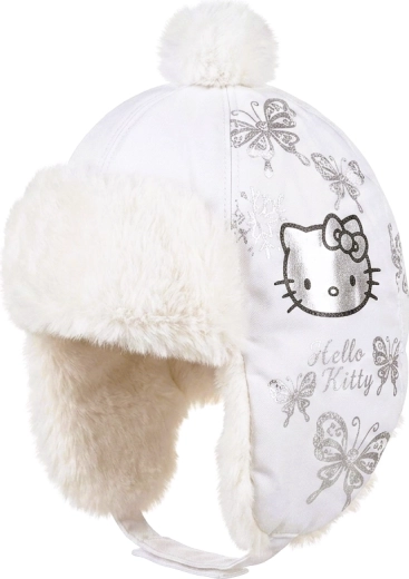 Girls' winter Hello Kitty trapper hat