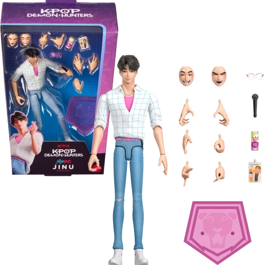 Mattel Jinu K-pop Demon Hunters Saja Boys Soda Pop Action Figure