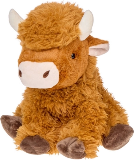Plush Scottish Cow