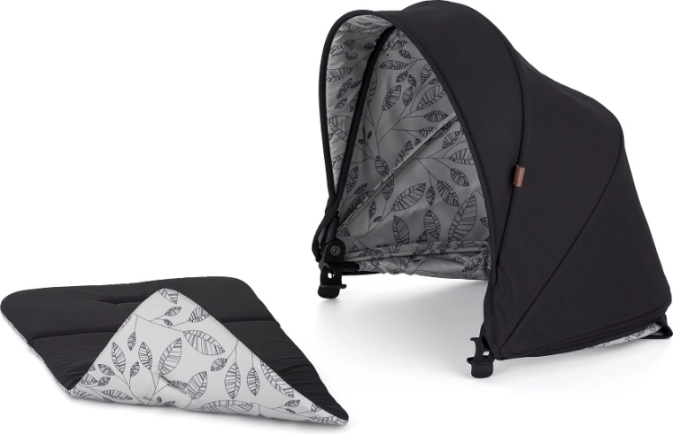 Petite&Mars canopy for stroller Royal2 and Royal3 Perfect Black