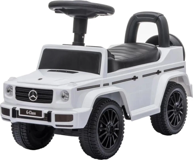 Buddy Toys Mercedes-Benz G350d Ride-On Push Car for Children, White