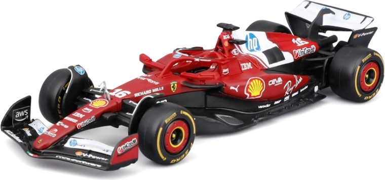 Bburago Ferrari SF-25 (2025) Charles Leclerc #16 – модел F1 1:43