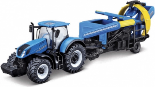 Bburago Farmland трактор New Holland T7.315 HD с култиватор 10 см